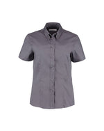 Kustom Kit KK701 Ladies Tailored Fit Premium Oxford Short Sleeve Shirt - thumbnail 4