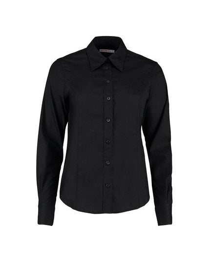 Kustom Kit KK702 Tailored Fit Premium Oxford Long Sleeve Shirt - [CLEARANCE]