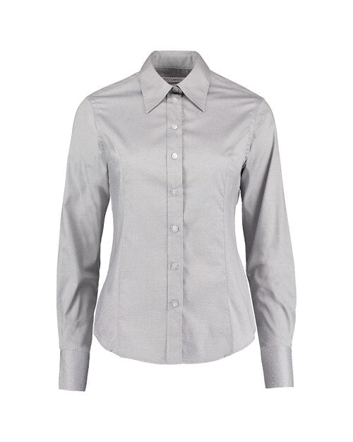 Kustom Kit KK702 Tailored Fit Premium Oxford Long Sleeve Shirt