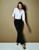 Kustom Kit KK715 Ladies Tailored Fit Continental 3/4 Sleeve Blouse - thumbnail 2