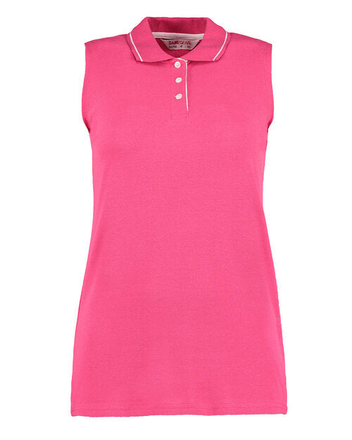 Kustom Kit KK730 Gamegear Ladies Classic Fit Sleeveless Polo
