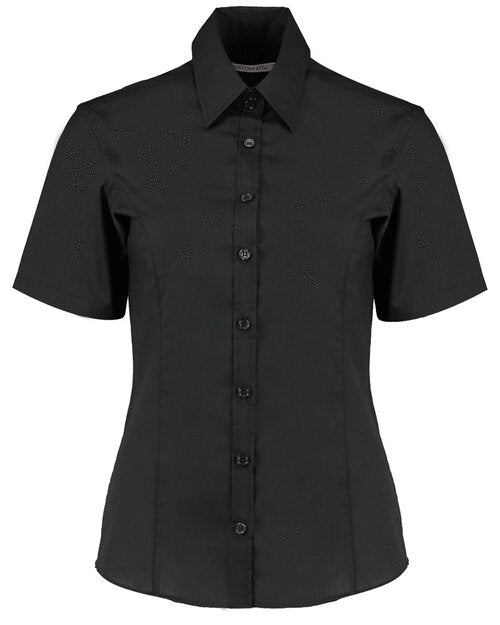 Kustom Kit KK742F Ladies Tailored Fit Business Short Sleeve Shirt - [CLEARANCE]