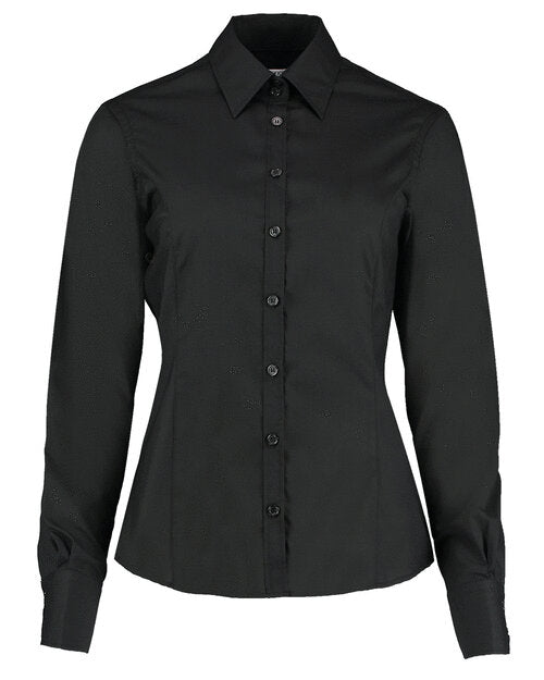 Kustom Kit KK743F Ladies Tailored Fit Business Long Sleeve Shirt