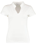 Kustom Kit KK770 Ladies Regular Fit Mandarin Collar Top - thumbnail 4