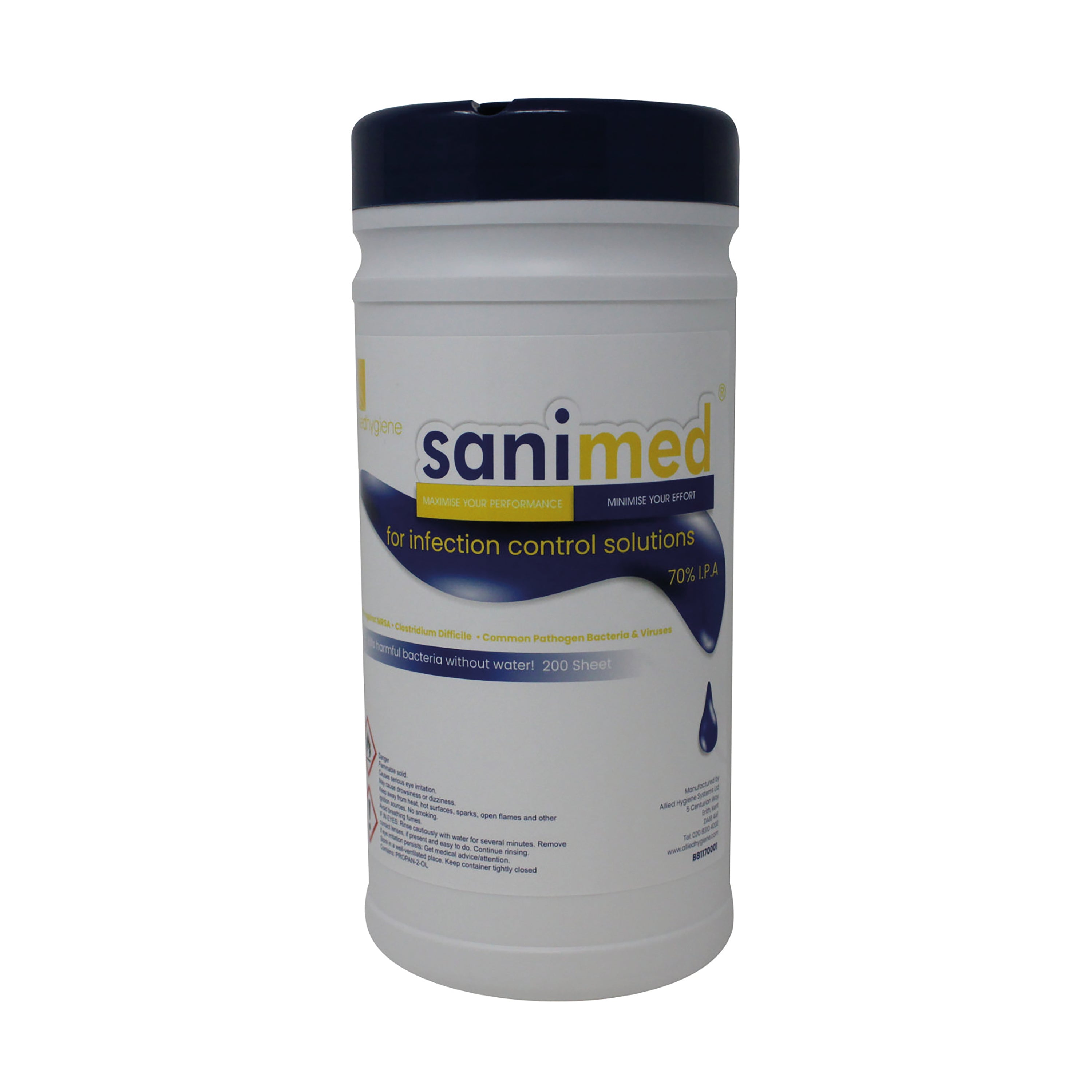 Sanimed Alcohol Wipes Multi-surface  (Pack of 6)