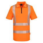 Portwest KX3 Sport Hi-Vis Zip Polo Shirt S/S - thumbnail 3