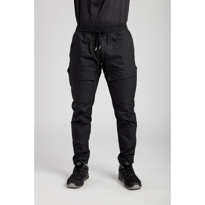 Close-up on the drawstring and waistband of the Portwest KX3 trouser.