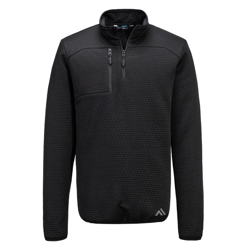 Portwest KX3 Sport Textured 1/4 Zip Sweatshirt - KX376