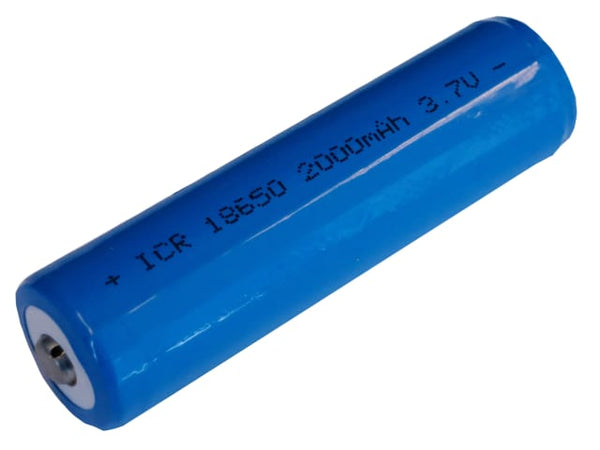 Lighthouse Rechargeable 18650 Li-ion Battery 3.7V 2000mAh - [CLEARANCE]
