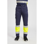 Portwest Hi-Vis Lightweight Contrast Class 1 Service Trouser - thumbnail 8