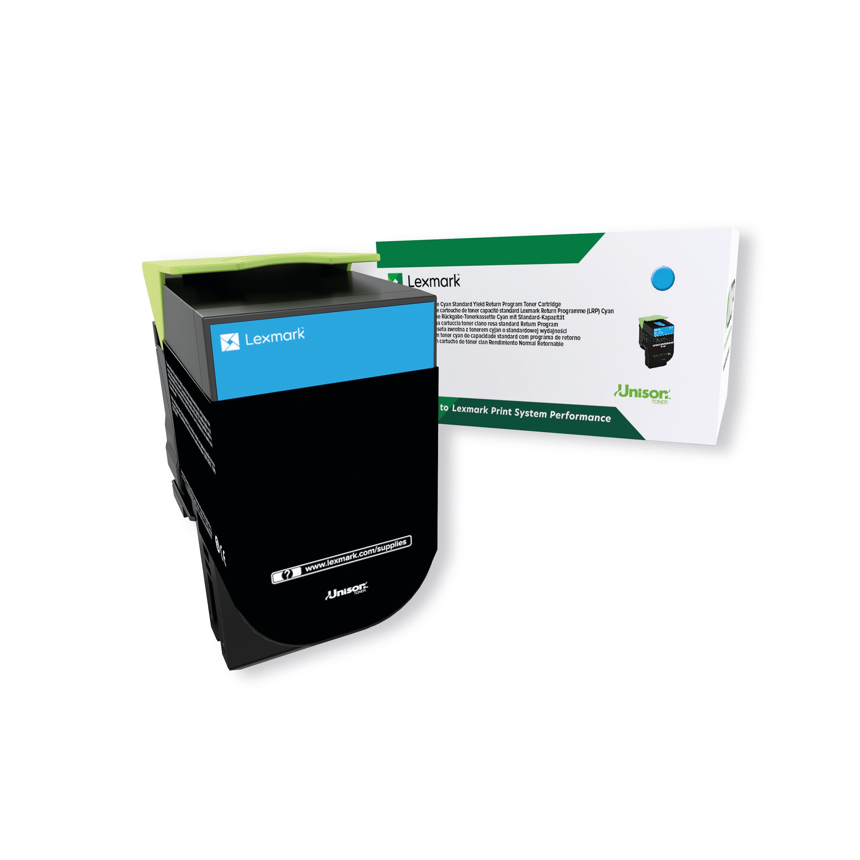 Lexmark Cs/cx331 Return Programme 1.5k Toner Cartridge Cyan 20n20c0
