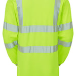 Pulsar Life Mens Long Sleeve Hi-Vis Polo Shirt - LFE903 - [CLEARANCE] - thumbnail 3