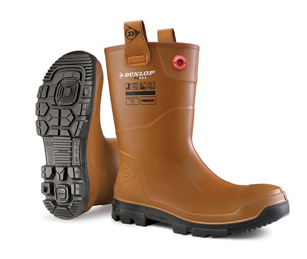 Dunlop Purofort Rigpro Full Safety Boot Fur Lined