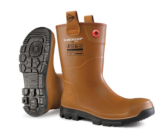 Dunlop Purofort Rigpro Full Safety Boot Fur Lined
