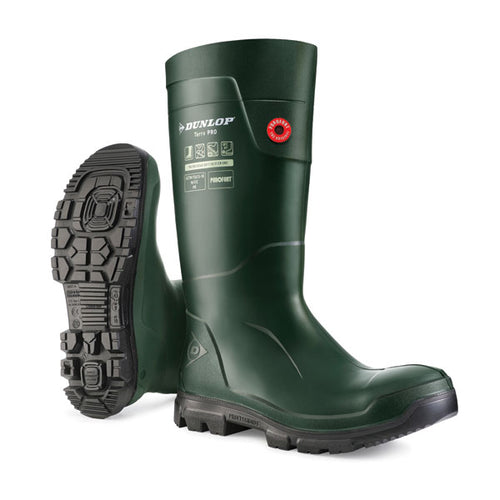 Dunlop Range Purofort Terrapro Full Safety Wellington Boots