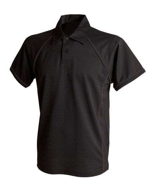 Finden & Hales Performance Piped Polo - LV370M