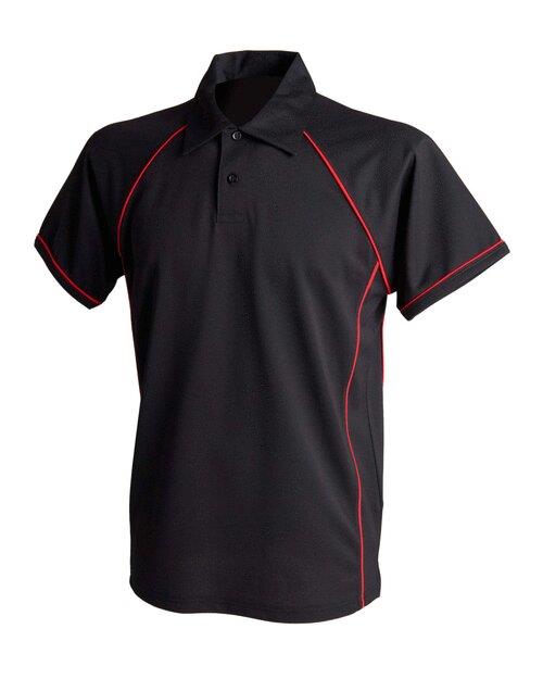Finden & Hales Performance Piped Polo - LV370M