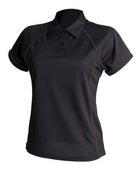 Finden & Hales Ladies Piped Performance Polo - LV371M