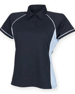 Finden & Hales Ladies Piped Performance Polo - LV371M