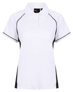 Finden & Hales Ladies Piped Performance Polo - LV371M - thumbnail 9