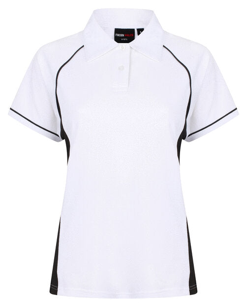 Finden & Hales Ladies Piped Performance Polo - LV371M