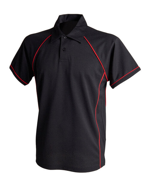 Finden & Hales Kids Performance Piped Polo - LV372B