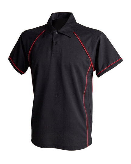 Finden & Hales Kids Performance Piped Polo - LV372B