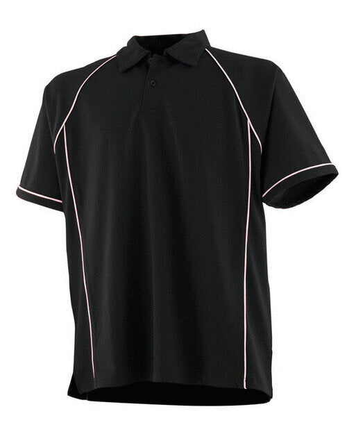 Finden & Hales Kids Performance Piped Polo - LV372B