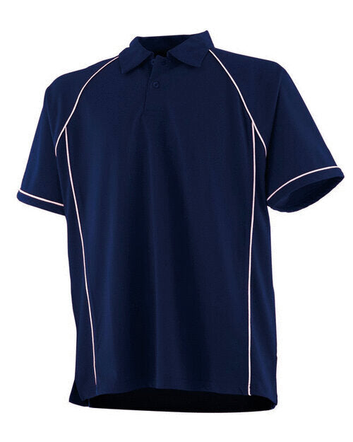 Finden & Hales Kids Performance Piped Polo - LV372B