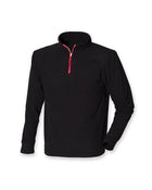 Finden & Hales 1/4 Zip Piped Fleece Top - LV570M