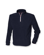Finden & Hales 1/4 Zip Piped Fleece Top - LV570M