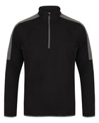 Finden & Hales 1/4 Zip Midlayer Contrast - LV571M