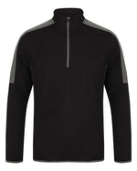 Finden & Hales 1/4 Zip Midlayer Contrast - LV571M - thumbnail 2