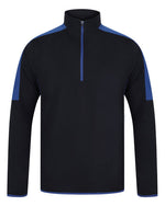 Finden & Hales 1/4 Zip Midlayer Contrast - LV571M