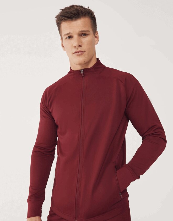 Finden & Hales Adults Knitted Tracksuit Top - LV871M