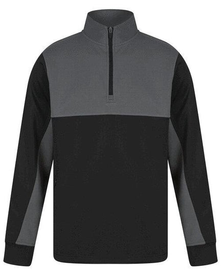 Finden & Hales Adults 1/4 Zip Tracksuit Top - LV874M