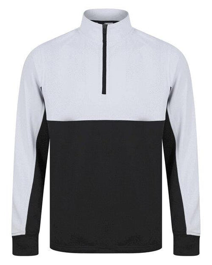 Finden & Hales Adults 1/4 Zip Tracksuit Top - LV874M