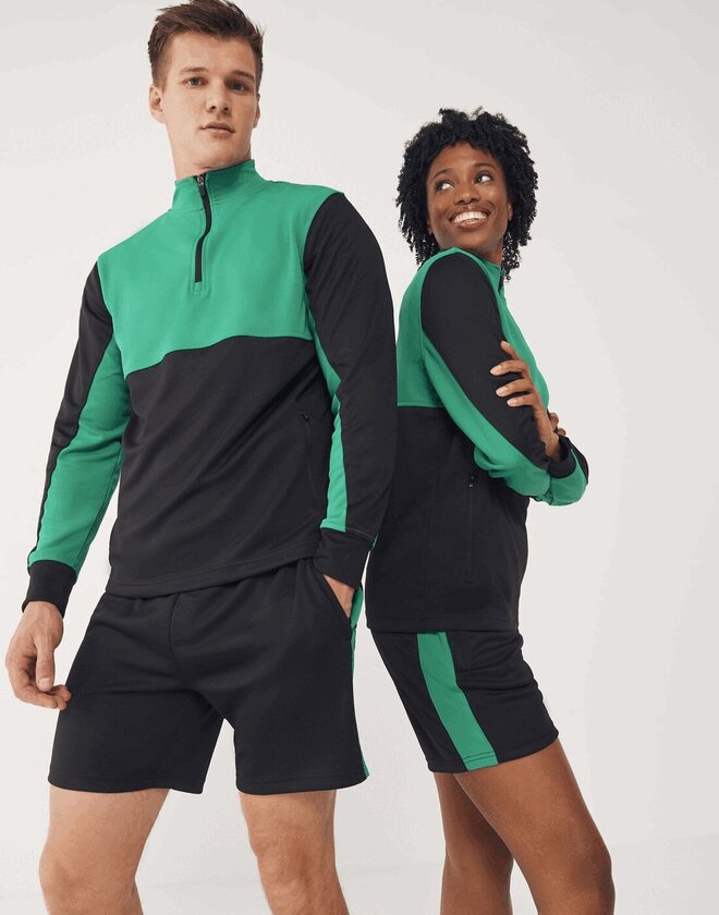 Finden & Hales Adults 1/4 Zip Tracksuit Top - LV874M