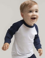 Larkwood Long Sleeve Baseball T-Shirt - LW25TB
