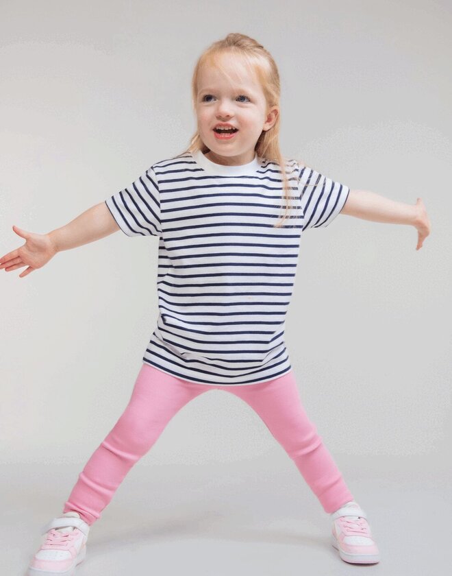 Larkwood Striped Crew Neck T-Shirt - LW27TB