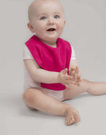 Larkwood Plain And Contrast Bib - LW82TB - thumbnail 1
