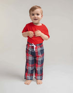 Larkwood Tartan Lounge Trousers - LW83TB - thumbnail 1