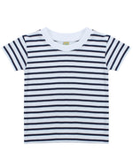 Larkwood Striped Crew Neck T-Shirt - LW27TB - thumbnail 2