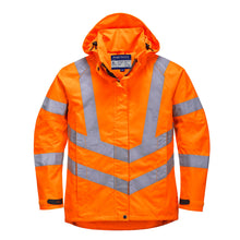 Portwest Hi-Vis Women's Breathable Rain Jacket