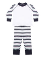 Larkwood Striped Pyjamas - LW72TB - thumbnail 2