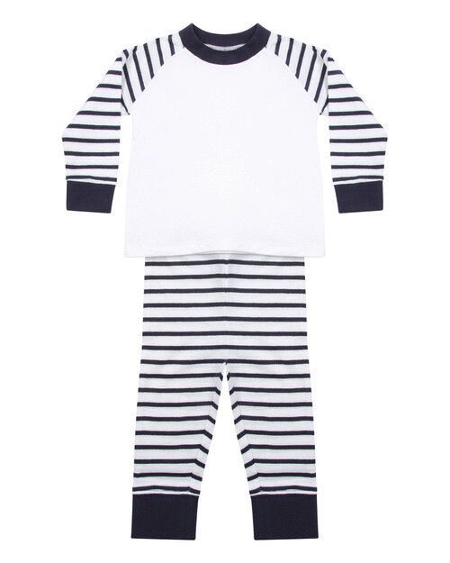 Larkwood Striped Pyjamas - LW72TB
