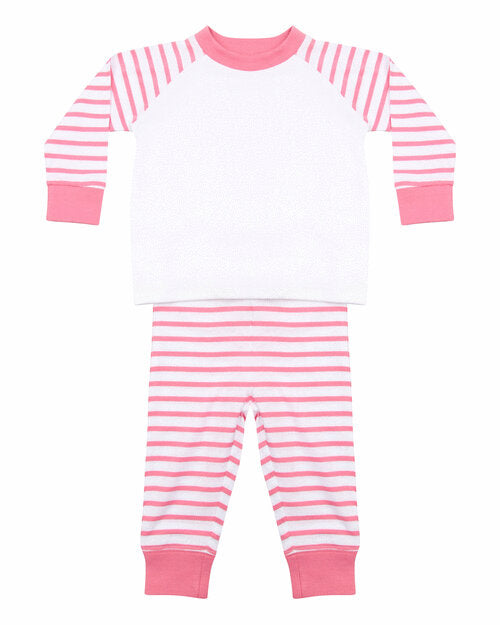 Larkwood Striped Pyjamas - LW72TB