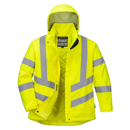 Portwest Hi-Vis Women's Winter Jacket - [CLEARANCE]