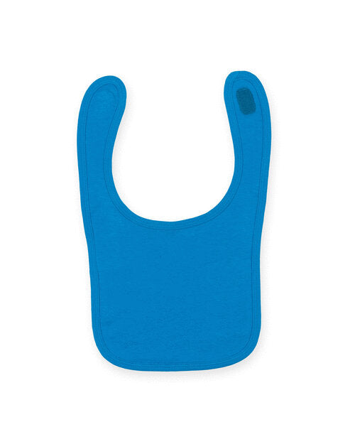 Larkwood Plain And Contrast Bib - LW82TB