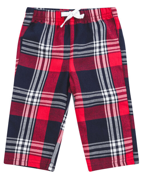 Larkwood Tartan Lounge Trousers - LW83TB